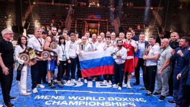 روسيا تتصدر ميداليات بطولة العالم للملاكمة بدبي-Getty