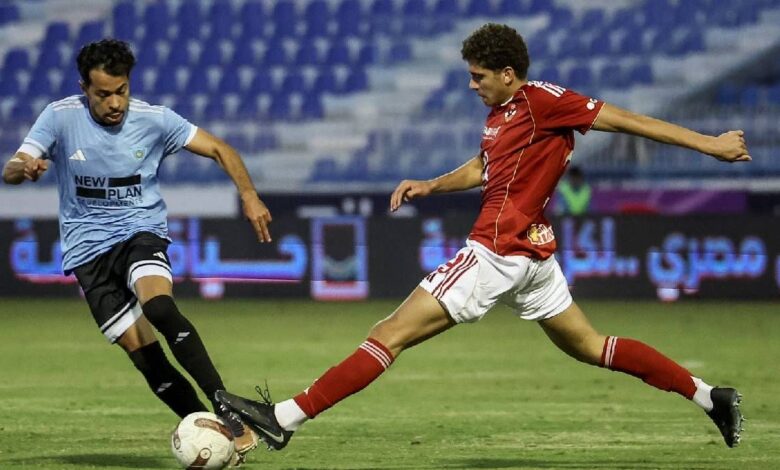غزل المحلة يهزم الأهلي 2-1 ويصعق حامل اللقب- getty