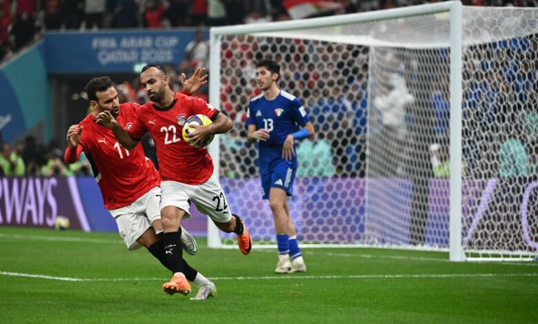 موعد مباراة مصر والإمارات في كأس العرب 2025