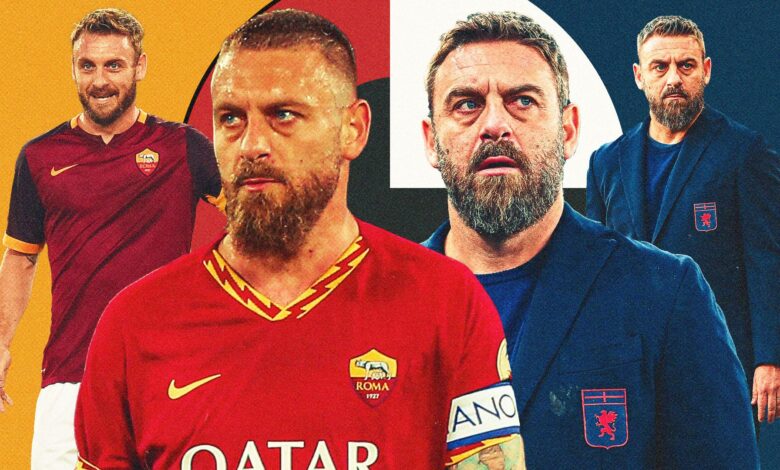 خصم لأول مرة: دانييلي دي روسي يعود إلى الأولمبيكو من أجل إسقاط روما!- getty