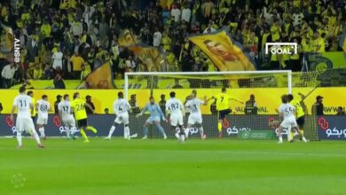 فيديو | النصر يضرب بقوة.. ثلاثية نظيفة وثنائية لرونالدو في شباك الأخدود تلهب مدرجات الأول بارك!- getty