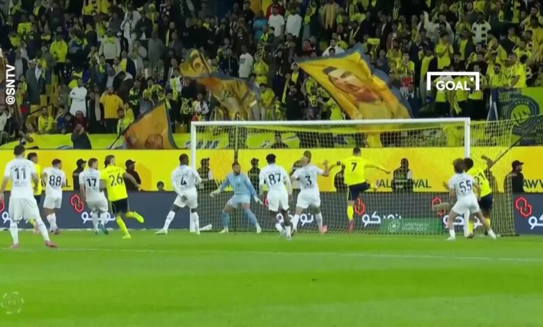 فيديو | النصر يضرب بقوة.. ثلاثية نظيفة وثنائية لرونالدو في شباك الأخدود تلهب مدرجات الأول بارك!- getty