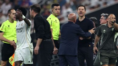 سيميوني يعتذر لفينيسيوس ورئيس ريال مدريد: أخطأت!