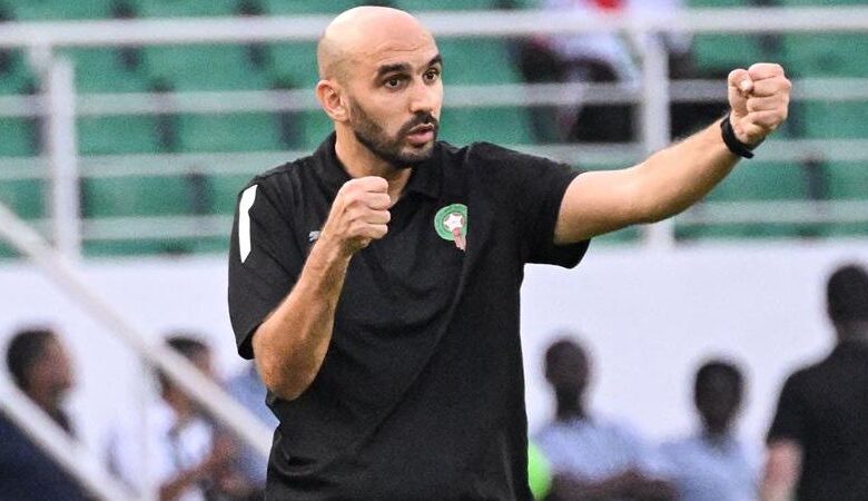 الركراكي: ذكرى نهائي 2004 تلاحقه في 2025