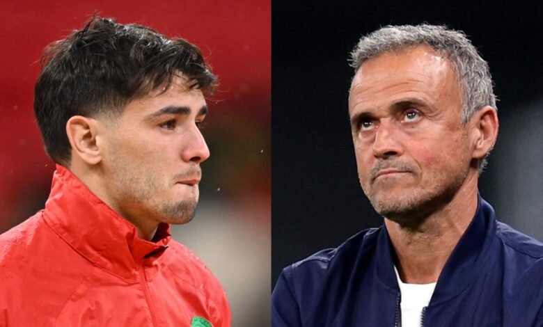 براهيم دياز: إنريكي يدافع عن نجم المغرب بعد ركلة بانينكا