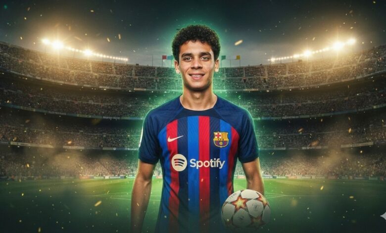 برشلونة يتعاقد مع حمزة عبد الكريم كمشروع مستقبلي