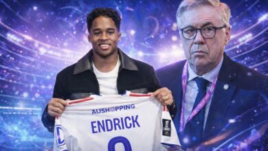 إندريك يتألق مع ليون.. ورسالة واضحة لأنشيلوتي