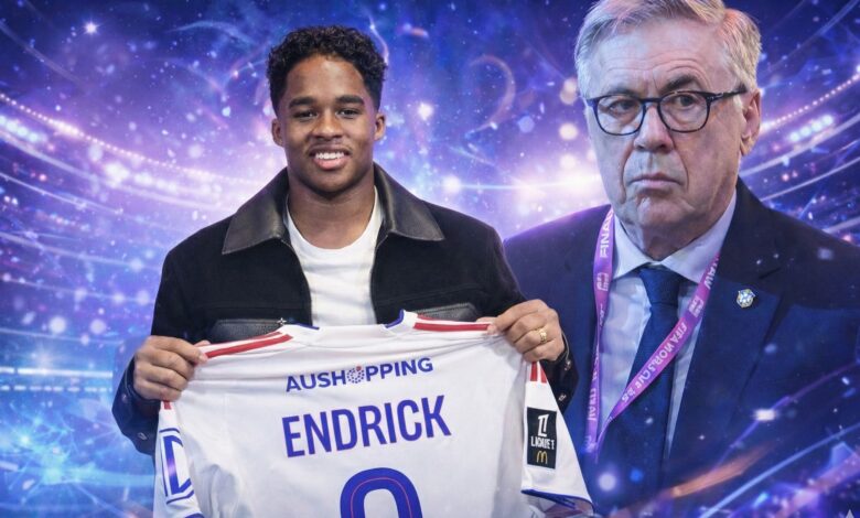 إندريك يتألق مع ليون.. ورسالة واضحة لأنشيلوتي