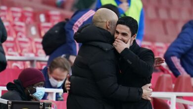 أرتيتا: جوارديولا يمارس الألاعيب النفسية.. وعلاقتنا أعمق من المنافسة