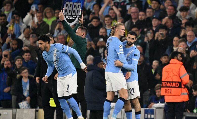 جالطة سراي يطارد نجم مانشستر سيتي في الشتاء