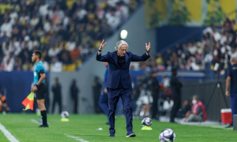 تراجع النصر وجيسوس يفقد توازنه بعد هزيمة القادسية