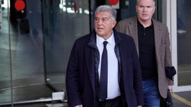 لابورتا: باب الرحيل مغلق.. وبرشلونة يمتلك ميزة أوروبية