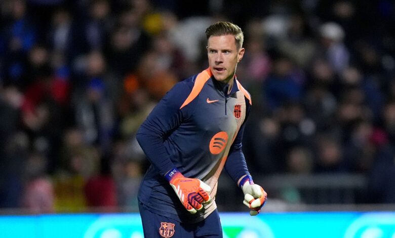 حارس جديد لبرشلونة: كوخين بديل شتيغن في مواجهة براغ- Getty