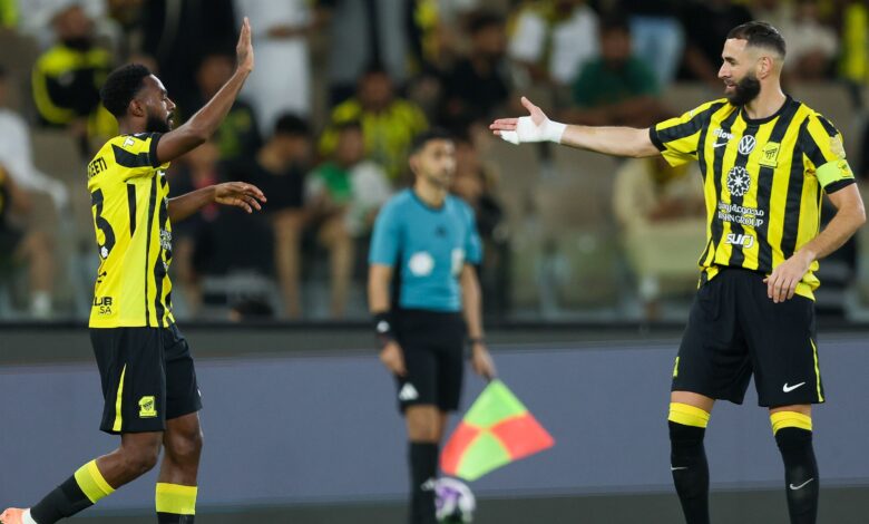 كونسيساو وشاموسكا بعد فوز الاتحاد على التعاون