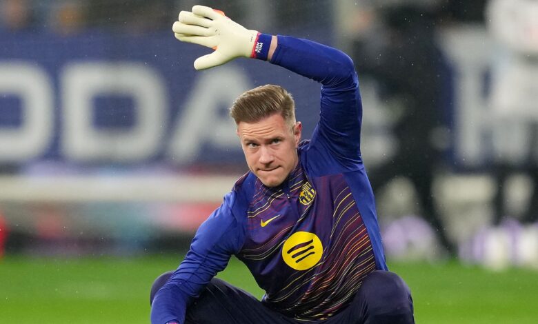 تير شتيجن يطمئن ويؤكد حضوره لنهائي السوبر