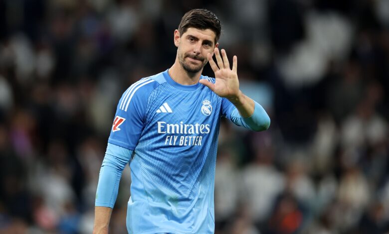 تصريحات كورتوا: دفاع ريال مدريد يتألق ومبابي وفينيسيوس كابوس