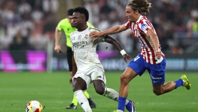 ديربي مدريد: ريال ينتصر وسط جدل تحكيمي 2-1