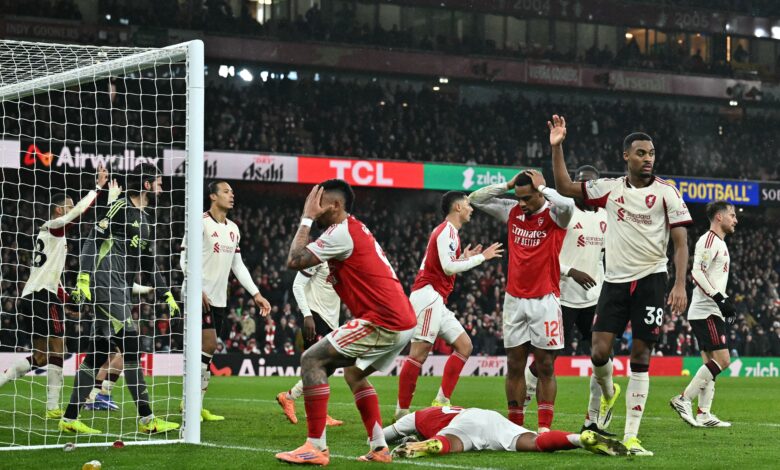 تعادل آرسنال وليفربول يُربك صراع الصدارة