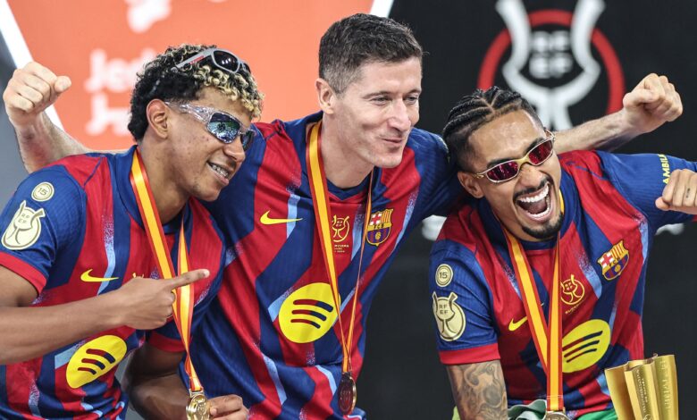 موعد راسينج سانتاندير ضد برشلونة في كأس الملك