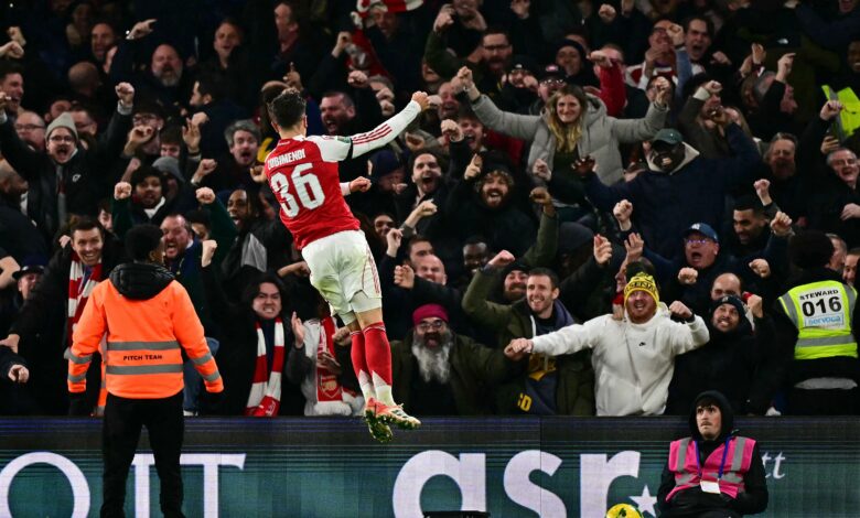 آرسنال يضع قدماً في نهائي الكأس على حساب تشيلسي