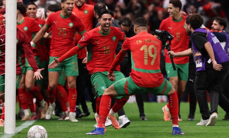 كرة نهائي أفريقيا بتصميم مغربي فاخر