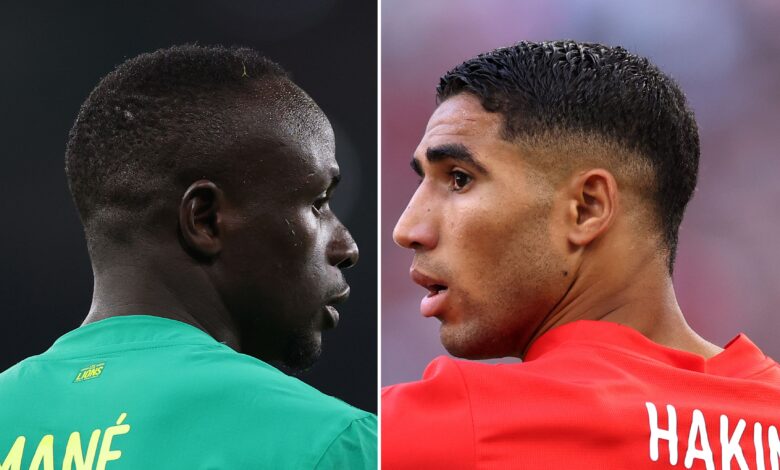 حكيمي وماني في مواجهة نارية بنهائي أمم أفريقيا- Getty