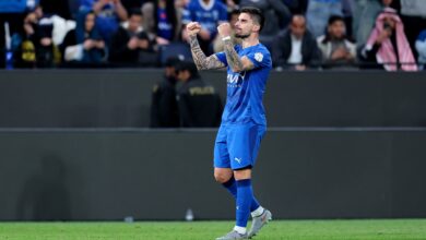 روبن نيفيز يبصم على رقم قياسي مع الهلال- Getty