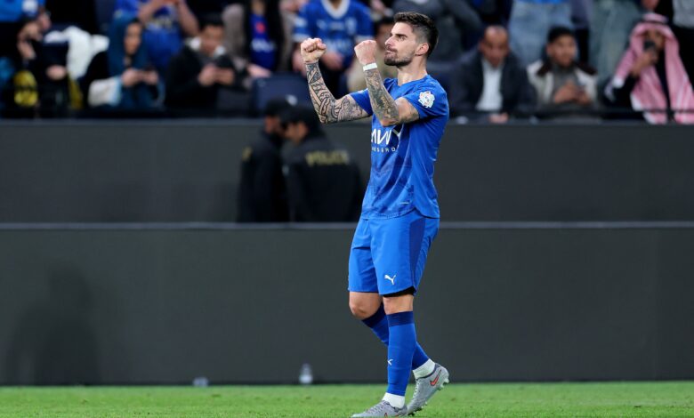 روبن نيفيز يبصم على رقم قياسي مع الهلال- Getty