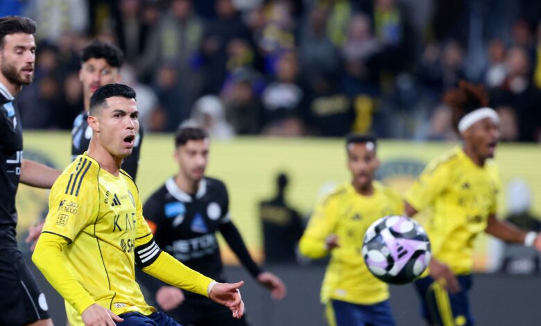 رونالدو يتألق: تصريحاته بعد فوز النصر في ديربي الرياض- Getty