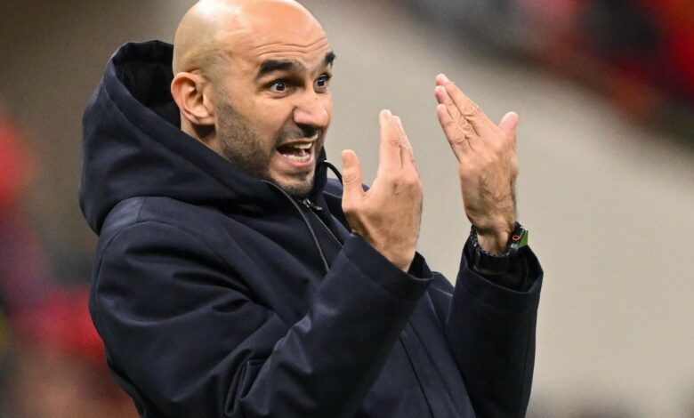 غضب الركراكي: سؤال الاستقالة يشعل فتيل الأزمة- Getty