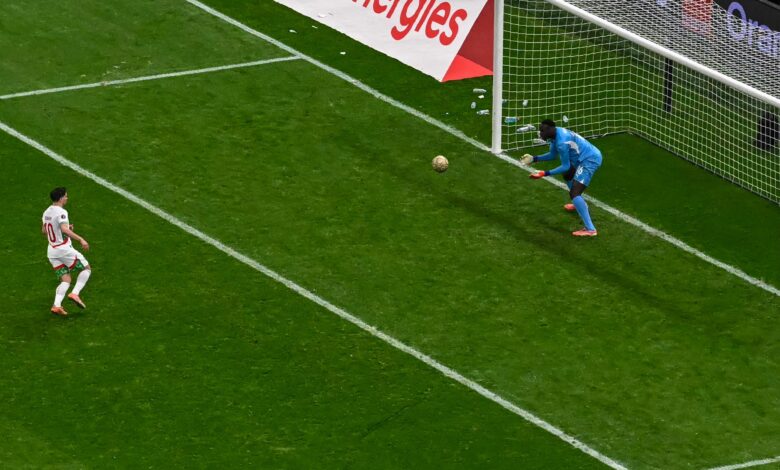 فيديو: خطأ تقني يكشف ثقة عمياء في مباراة المغرب والسنغال- Getty