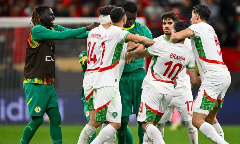 المغرب يقاتل بعشرة لاعبين في الوقت الإضافي- Getty