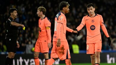 خبير تحكيمي يشعل الجدل: فار برشلونة في مرمى الاتهام- Getty