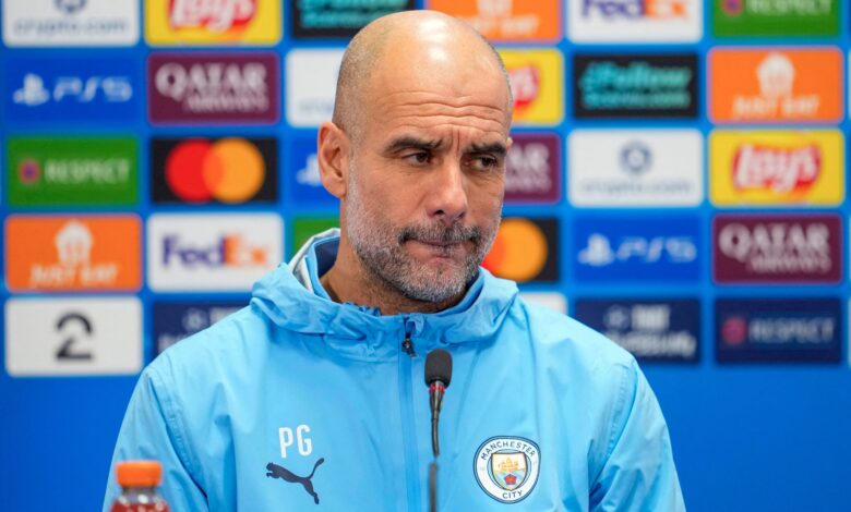 جوارديولا ينطق بـ'إن شاء الله' في حديثه عن نجم السيتي المصاب