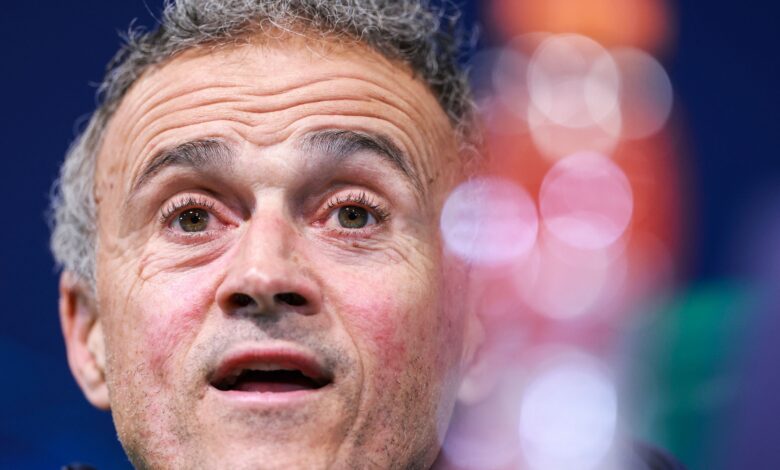 إنريكي يدافع عن دياز بعد إضاعة ركلة الجزاء- Getty