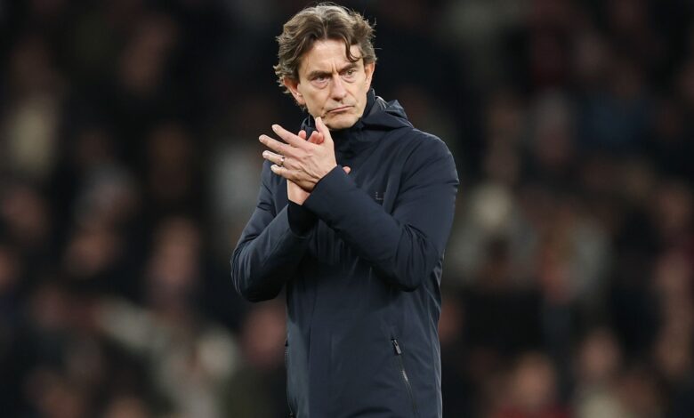 توتنهام يدرس إقالة مدربه توماس فرانك- Getty