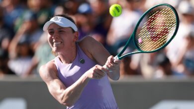 إغماء مؤثر في أستراليا المفتوحة وفوز مثير- Getty