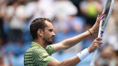 ميدفيديف يتأهل في أستراليا: انطلاقة قوية- Getty