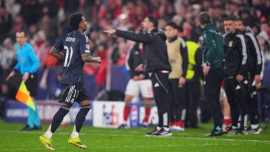 رودريجو يعتذر بعد طرده أمام بنفيكا: رسالة لجماهير ريال مدريد