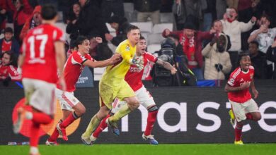 دوري أبطال أوروبا: بنفيكا يحرم إسبانيا من مقعد إضافي