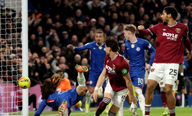 ريمونتادا تشيلسي: البدلاء يعاقبون وست هام بانتصار مذهل 3-2