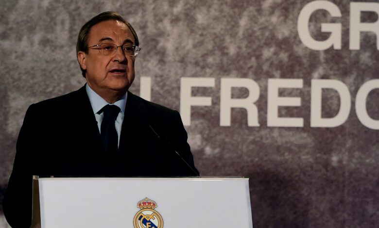 ألتراس سور يطالب باستقالة بيريز في تصعيد جديد ضد إدارة ريال مدريد