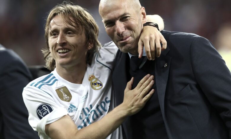 زيدان: سر نجاحي مع الريال.. خدمة اللاعبين