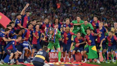 مواعيد مباريات برشلونة في الدوري الإسباني 2025-2026- Getty