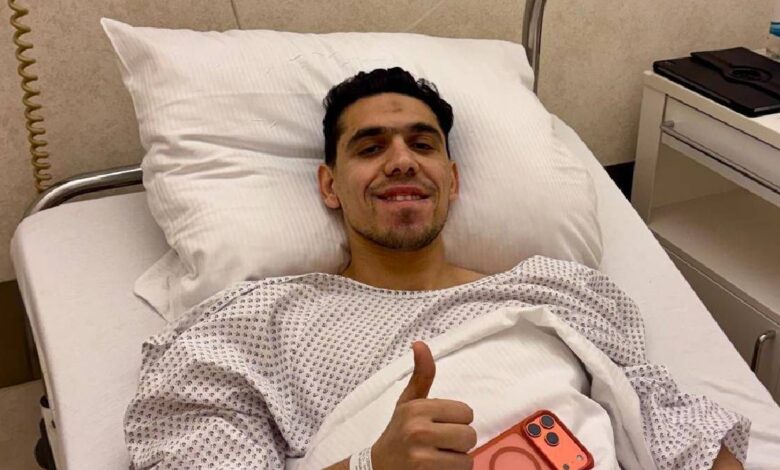 جراحة ناجحة لظهير منتخب مصر في ألمانيا