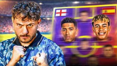 تشكيلة إنجلترا وإسبانيا: راشفورد ويامال أساسيان، بيلينغهام ورودري خارج القائمة