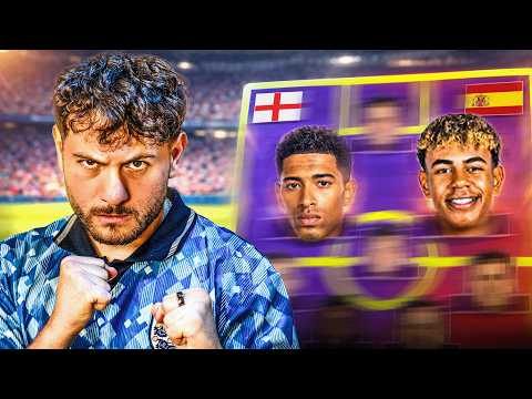 تشكيلة إنجلترا وإسبانيا: راشفورد ويامال أساسيان، بيلينغهام ورودري خارج القائمة