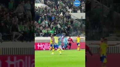 إصابة محسن متولي ونقله للمستشفى أثناء مباراة الرجاء