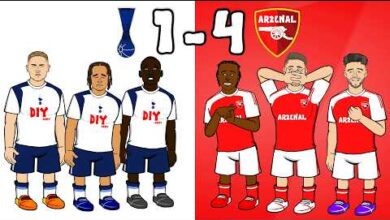 أرسنال يكتسح توتنهام 4-1: نيمار مدرب الغطس وجيوكيريس يحرج فيكاريو - youtube