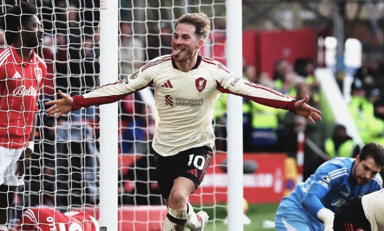 ماك أليستر ينقذ ليفربول: تقييم لاعبي الريدز ضد نوتنغهام فورست - Getty